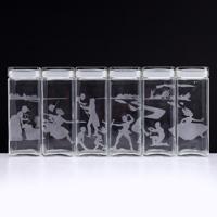 6 Kara Walker UNTITLED (Canisters) Etched Glass Vessels, Limited Edition - Sold for $6,080 on 10-10-2026 (Lot 23).jpg